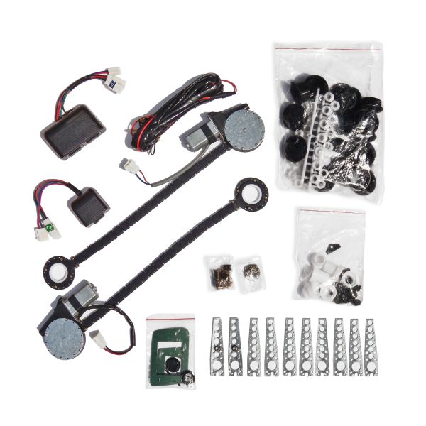 100EF2T Kit leve vitres /él/éctriques fen/être pour 2 portes